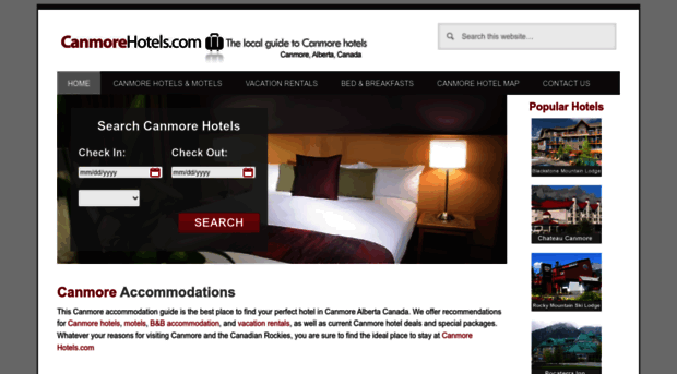 canmorehotels.com