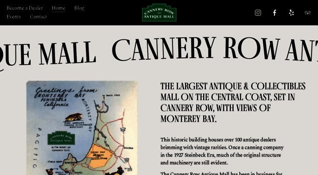 canneryrowantiquemall.com