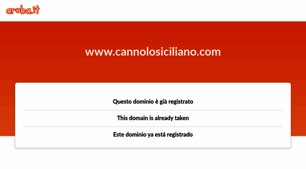 cannolosiciliano.com