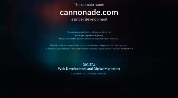 cannonade.com