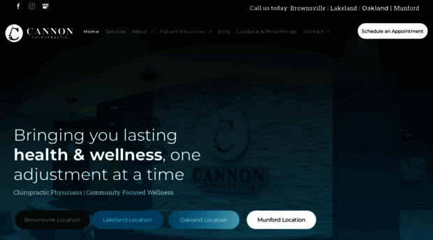 cannonchiropractic.com