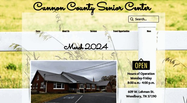 cannoncountyseniorcenter.com