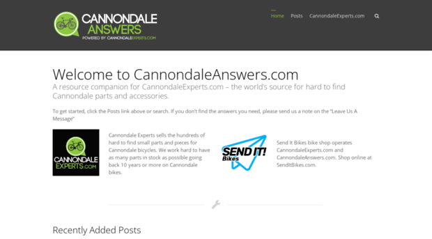 cannondaleanswers.com