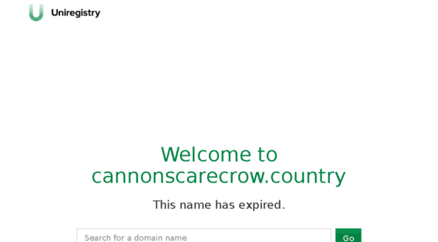 cannonscarecrow.country