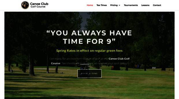 canoeclubgolfcourse.com