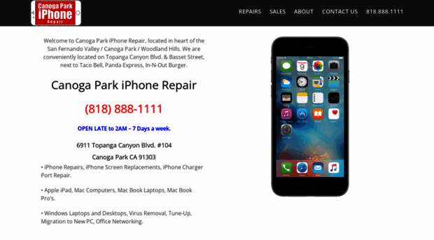 canogaparkiphonerepair.com