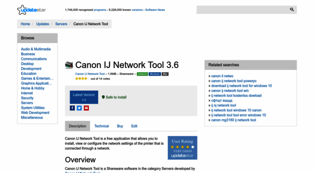 canon-ij-network-tool.updatestar.com