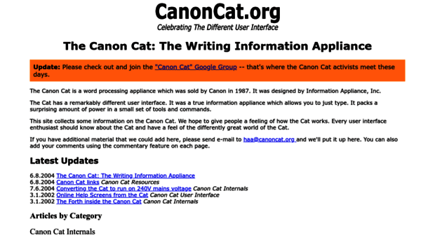 canoncat.org