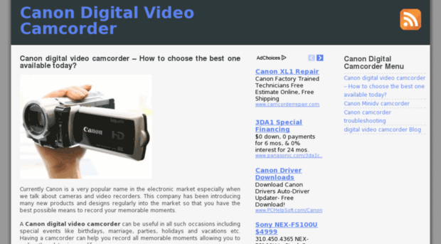 canondigitalvideocamcorder.com