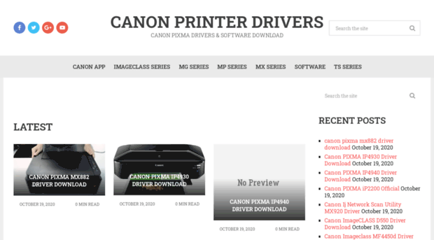 canonprinterdrivers.org