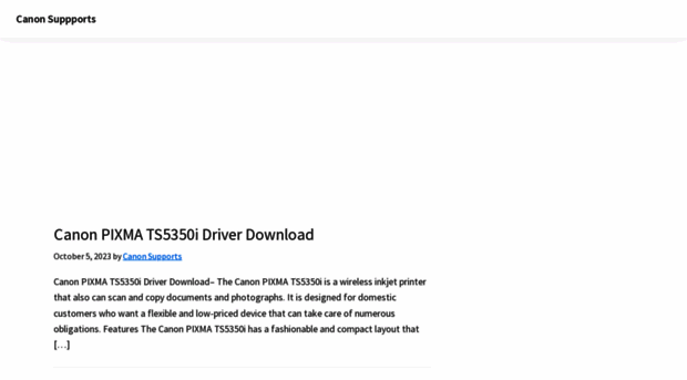canonsupports.com