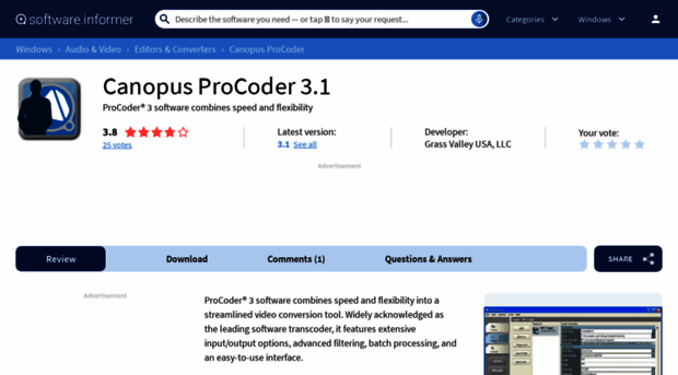 canopus-procoder.software.informer.com