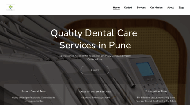 canopydentalcare.com