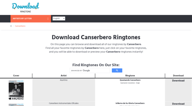 canserbero.download-ringtone.com