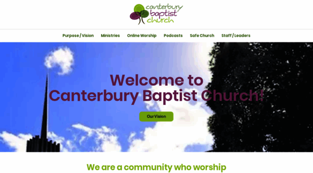 canterburybaptist.org