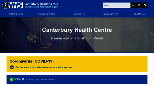 canterburyhealthcentre.co.uk