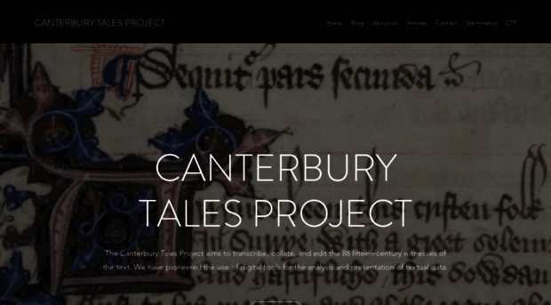 canterburytalesproject.org