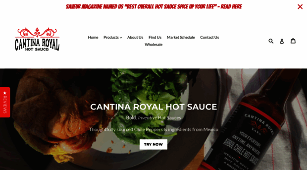 cantinaroyalhotsauce.com