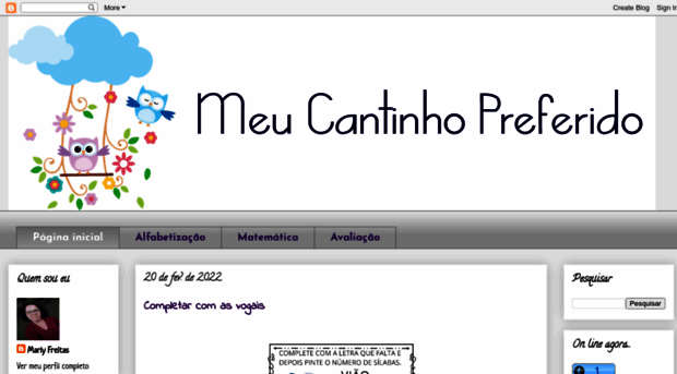 Blog :: Meu cantinho.:*