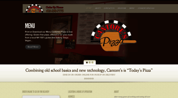 cantorespizza.com