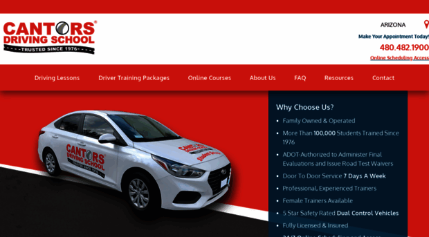 cantorsdrivingschoolaz.com