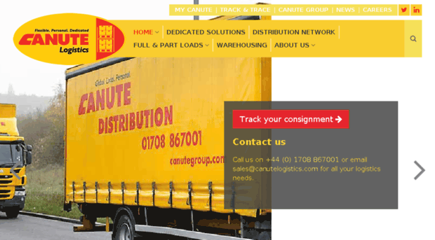 canutelogistics.com