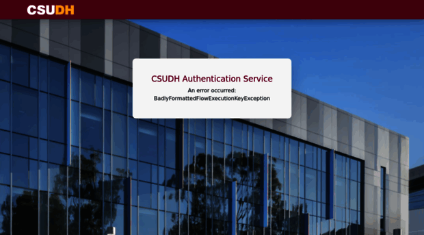 canvas.csudh.edu - CSUDH Authentication Service - Canvas CSUDH