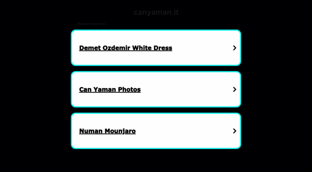 canyaman.it