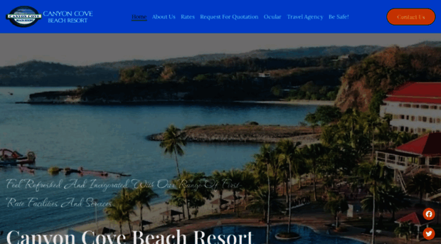 canyoncovebeachresort.com