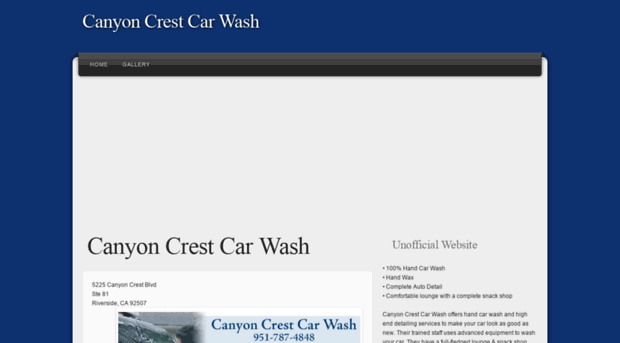 canyoncrestcarwash.com