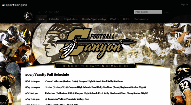 canyonhighfootball.org