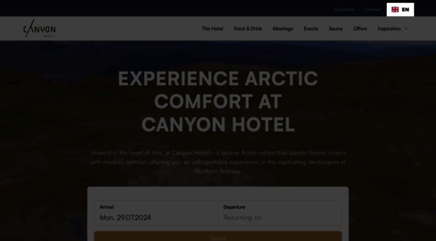 canyonhotell.no