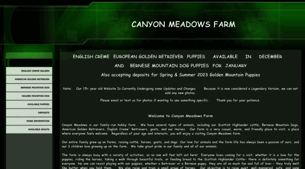 canyonmeadowsfarm.com