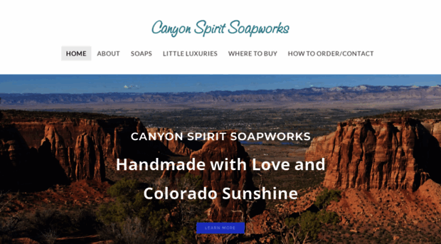 canyonspiritsoap.com