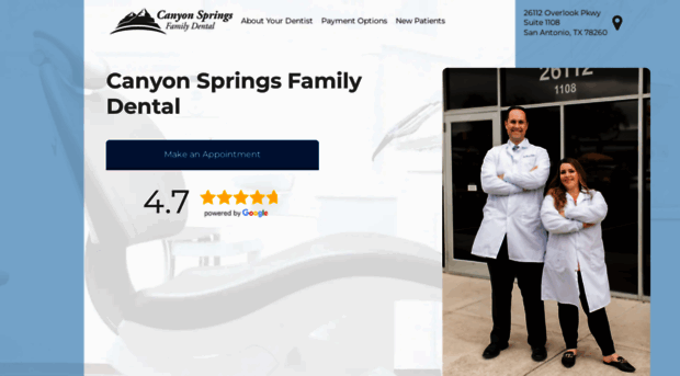 canyonspringsfamilydental.com