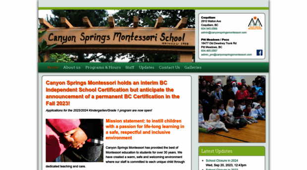 canyonspringsmontessori.com