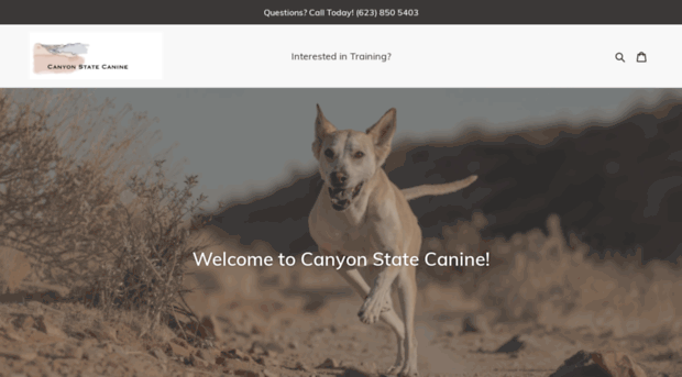 canyonstatecanine.com