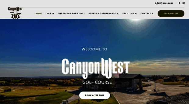 canyonwestgolf.com