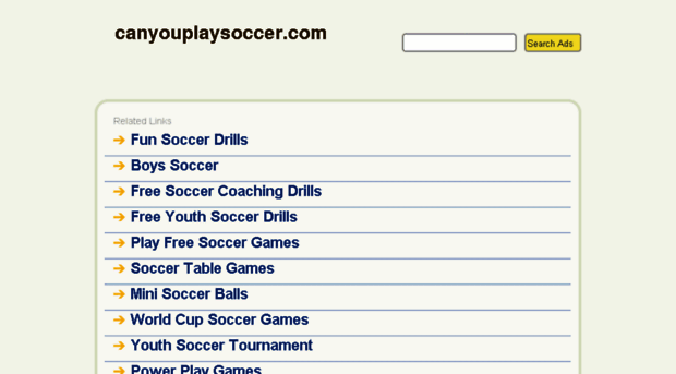 canyouplaysoccer.com