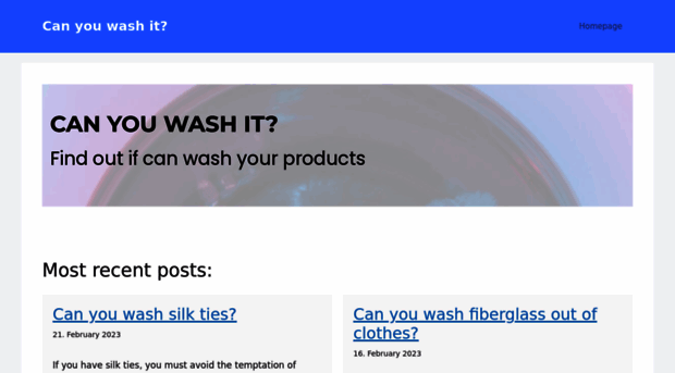 canyouwash.info