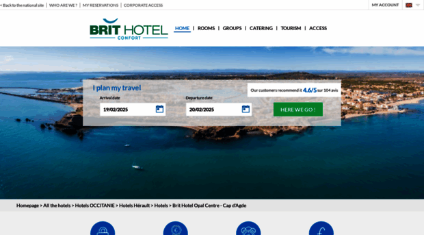 cap-agde.brithotel.com
