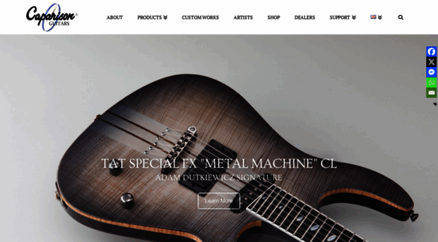 caparisonguitarcompany.com