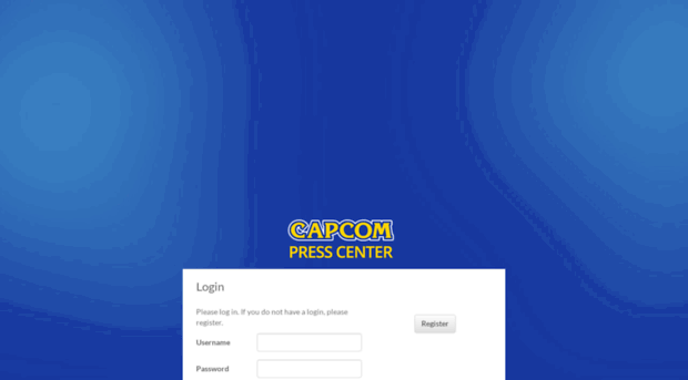 capcom.gamespress.com