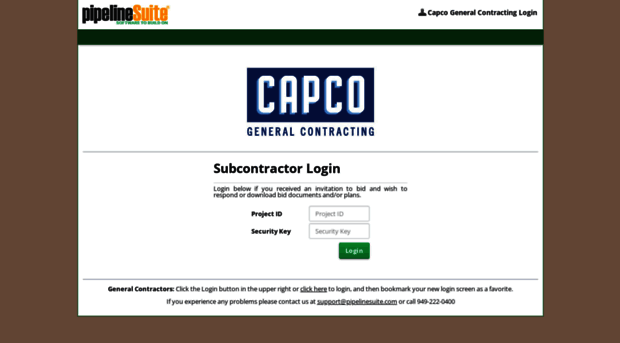 capcosteel.pipelinesuite.com