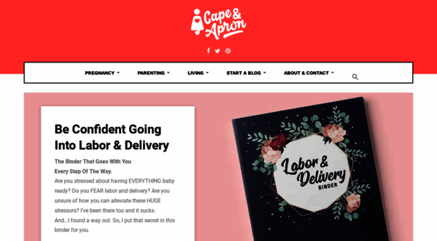 capeandapron.com