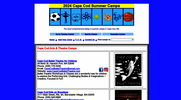 capecodsummercamps.org