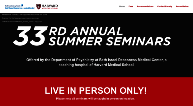 capecodsummerseminars.com