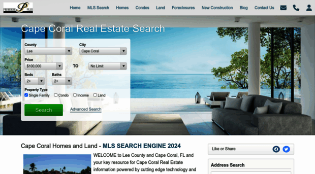 capecoralhomesandland.com