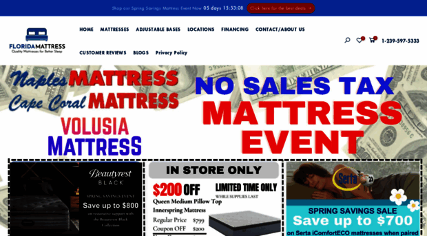 capecoralmattress.com