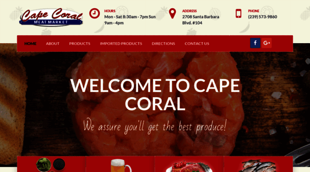 capecoralmeatmarket.com